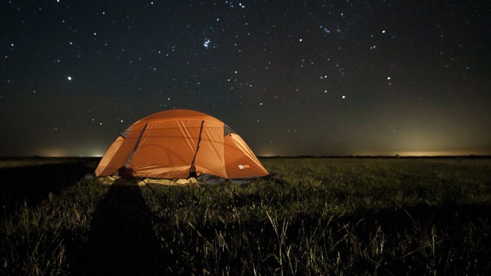 Peaceful Night Camping